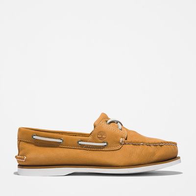 Timberland 2-Eye Classic Tekne Ayakkabısı Erkek Açık Kahverengi | TR-9421T