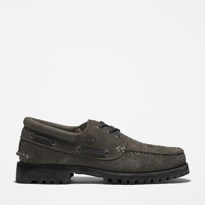 Timberland 3-Eye Lug Handsewn Tekne Ayakkabısı Erkek Gri | TR-1407K