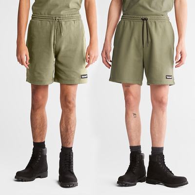 Timberland All Gender Sweatshorts Şort Kadın Yeşil | TR-4936M
