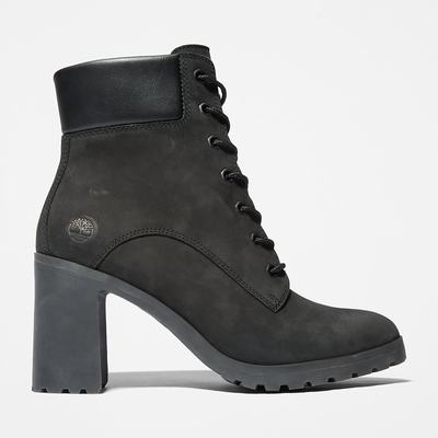 Timberland Allington 6 Inch Lace-Up Bot Kadın Siyah | TR-0476W