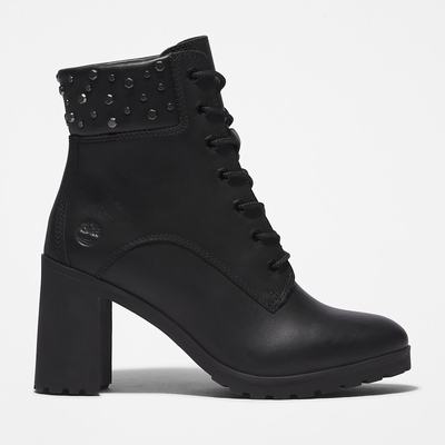 Timberland Allington Topuklu 6 Inch Bot Kadın Siyah | TR-3864U