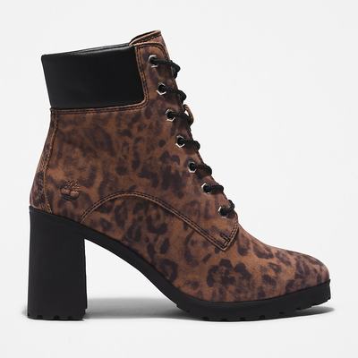 Timberland Allington Topuklu 6 Inch Bot Kadın Kahverengi | TR-9835A