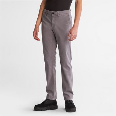 Timberland Anti-odour Ultra-stretch Chinos Pantolon Erkek Gri | TR-9137B