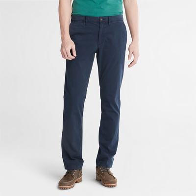 Timberland Anti-odour Ultra-stretch Chinos Pantolon Erkek Lacivert | TR-9163Q