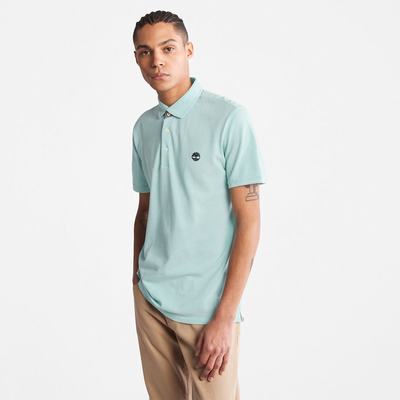 Timberland Baboosic Brook Oxford Polo Polo Gömlek Erkek Turkuaz | TR-6849G