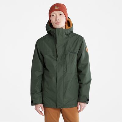 Timberland Benton 3-in-1 Ceket Erkek Koyu Yeşil | TR-6924Z