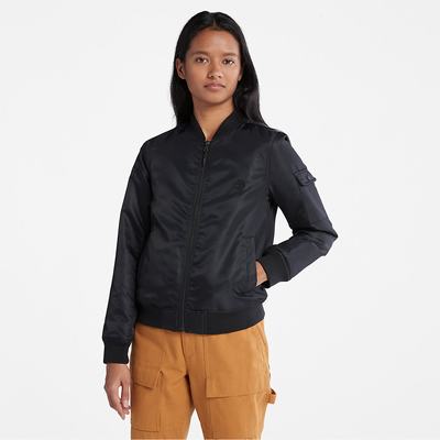 Timberland Bomber Ceket Kadın Siyah | TR-9657V