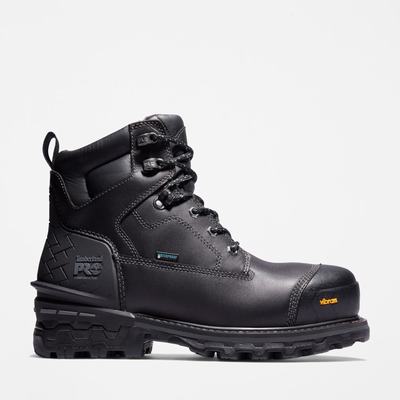 Timberland Boondock HD 6" Composite Burunlu Waterproof Iş Botu Erkek Siyah | TR-5234N