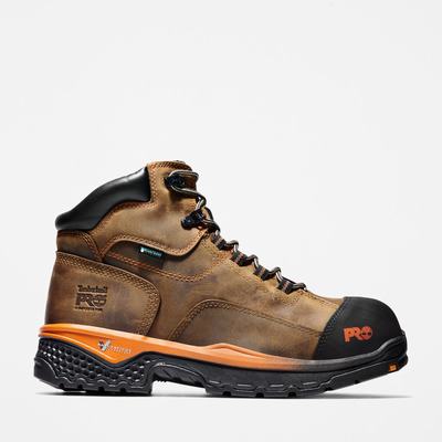 Timberland Bosshog 6" Composite Burunlu Waterproof Iş Botu Erkek Kahverengi | TR-4765D