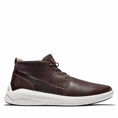 Timberland Bradstreet Ultra Chukka Bot Erkek Koyu Kahverengi | TR-9047U
