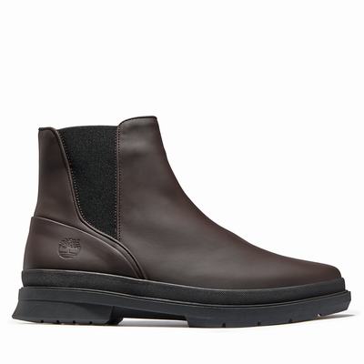 Timberland CC Boulevard Chelsea Chelsea Bot Erkek Koyu Kahverengi | TR-9841U
