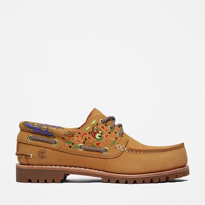 Timberland CLOT x Timberland® 3-Eye Tekne Ayakkabısı Kadın Sarı | TR-0894E