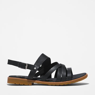 Timberland Chicago Riverside Backstrap Sandalet Kadın Siyah | TR-3560H