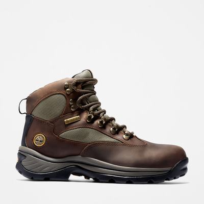 Timberland Chocorua Yürüyüş Mid Waterproof Yürüyüş Botu Kadın Koyu Kahverengi Yeşil | TR-3507H