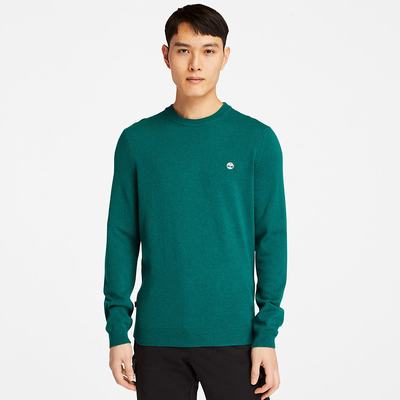 Timberland Cohas Brook Crewneck Kazak Erkek Yeşil | TR-2430V