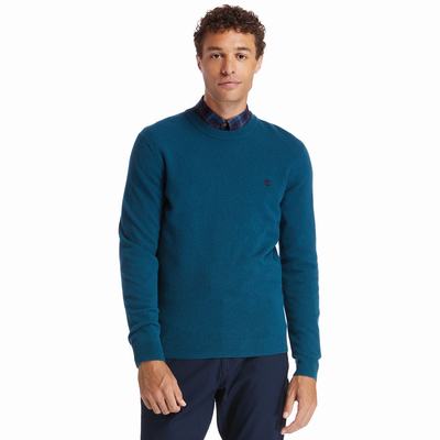 Timberland Cohas Brook Crewneck Kazak Erkek Yeşil | TR-5367E