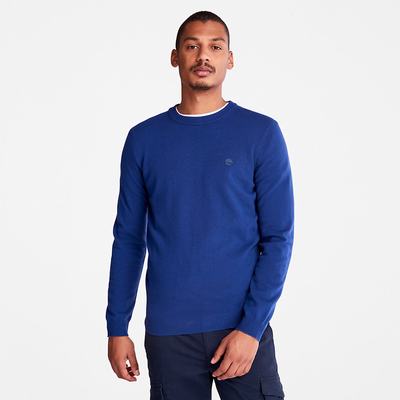 Timberland Cohas Brook Merino Süveter Erkek Koyu Mavi | TR-7589N