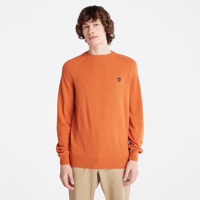 Timberland Crewneck Raglan Süveter Erkek Turuncu | TR-1287W