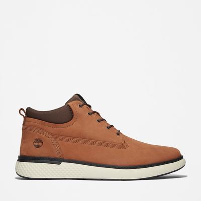 Timberland Cross Mark Chukka Bot Erkek Koyu Kahverengi | TR-4079H