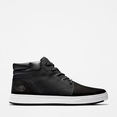 Timberland Davis Square Chukka Bot Erkek Siyah Beyaz | TR-5067N