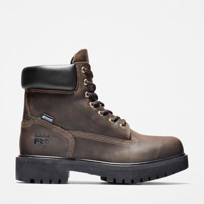 Timberland Direct Attach 6" Waterproof Iş Botu Erkek Kahverengi | TR-0274Z