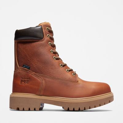 Timberland Direct Attach 8" Waterproof Iş Botu Erkek Altın | TR-1256Q