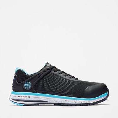Timberland Drivetrain Composite Burunlu İş Sneaker İş Ayakkabısı Kadın Siyah Mavi | TR-6589E