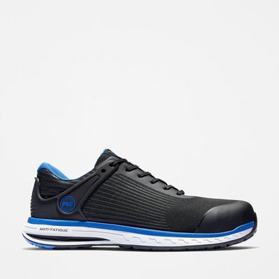 Timberland Drivetrain Composite Burunlu İş Sneaker İş Ayakkabısı Erkek Siyah Mavi | TR-9674W