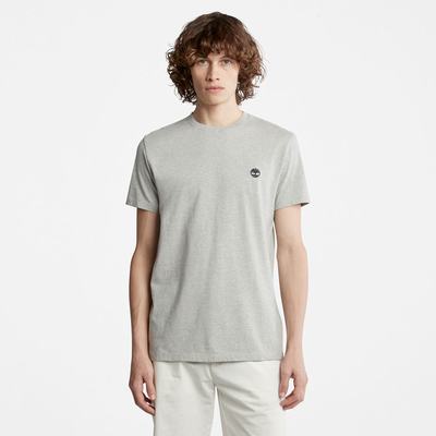 Timberland Dunstan River Crew Tee Tişört Erkek Gri | TR-2803S