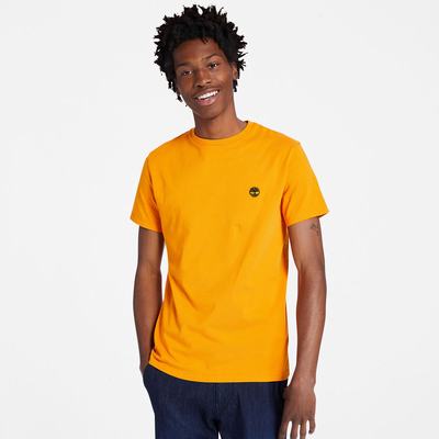 Timberland Dunstan River Crew Tee Tişört Erkek Turuncu | TR-7203F