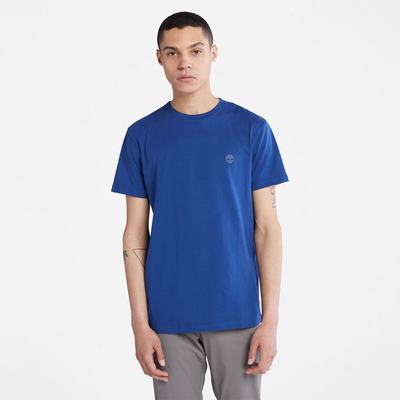 Timberland Dunstan River Crewneck Tişört Erkek Koyu Mavi | TR-5941F
