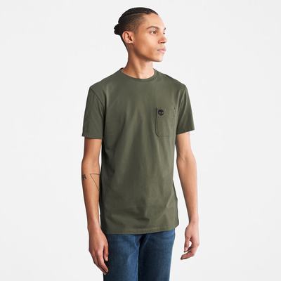 Timberland Dunstan River Pocket Tişört Erkek Yeşil | TR-5873G