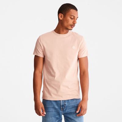 Timberland Dunstan River Tişört Erkek Açık Pembe | TR-7634B
