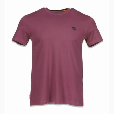 Timberland Dunstan River Tişört Erkek Mor | TR-3645K