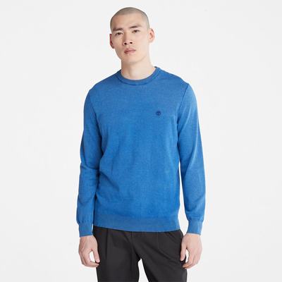 Timberland EK+ Crewneck Süveter Erkek Koyu Mavi | TR-5012U