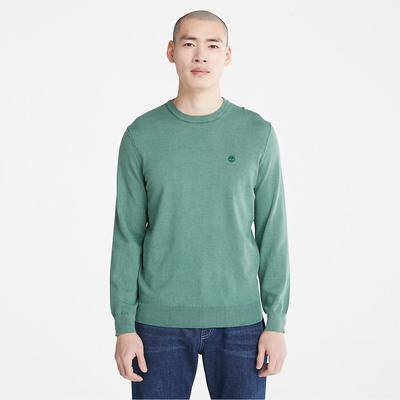 Timberland EK+ Crewneck Süveter Erkek Yeşil | TR-7201A