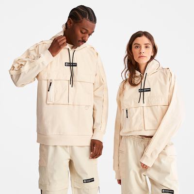 Timberland Earthkeepers® by Raeburn Packable Kapüşonlu Sweatshirt Erkek Bej Rengi | TR-8620J
