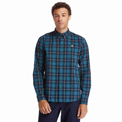 Timberland Eastham River Tartan Gömlek Erkek Yeşil | TR-2849Z