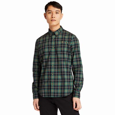 Timberland Eastham River Tartan Gömlek Erkek Yeşil | TR-5691K