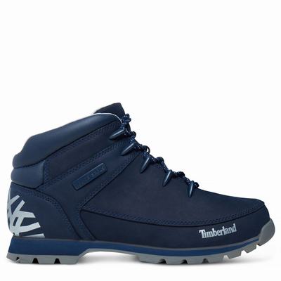 Timberland Euro Sprint Hiker Mid Yürüyüş Botu Erkek Lacivert | TR-2857P