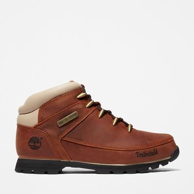 Timberland Euro Sprint Hiker Yürüyüş Botu Erkek Kahverengi Beyaz | TR-0487D