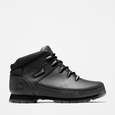 Timberland Euro Sprint Mid Hiker Yürüyüş Botu Erkek Siyah | TR-5924M