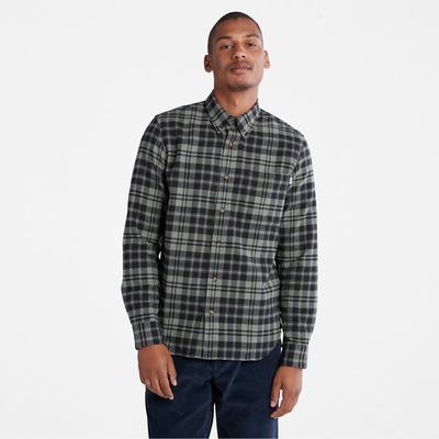 Timberland Flannel Checked Gömlek Erkek Yeşil | TR-1974N