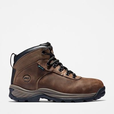 Timberland Flume İş Steel Burunlu Waterproof Iş Botu Erkek Kahverengi | TR-1306W
