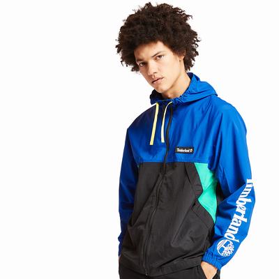 Timberland Full-Zip Windbreaker Rüzgarlık Erkek Mavi | TR-6452T