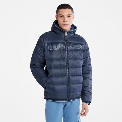 Timberland Garfield Kukuletalı Puffer Ceket Erkek Lacivert | TR-5694V