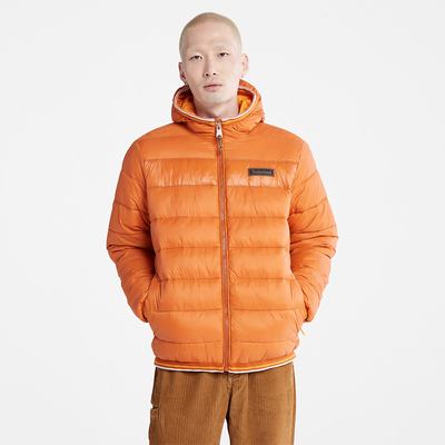 Timberland Garfield Midweight Kukuletalı Puffer Ceket Erkek Turuncu | TR-1397X
