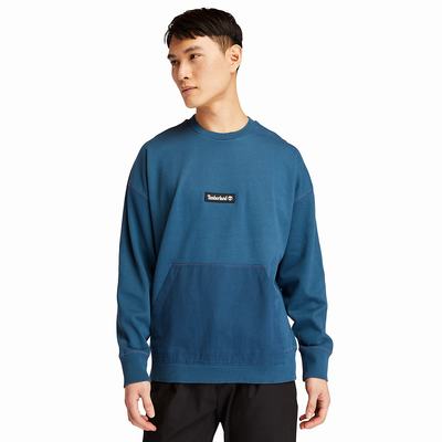 Timberland Garment-Dyed Graphic Tişörtü Erkek Mavi | TR-2086P