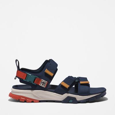 Timberland Garrison Yürüyüş Webbing-strap Sandalet Erkek Lacivert | TR-2839Y