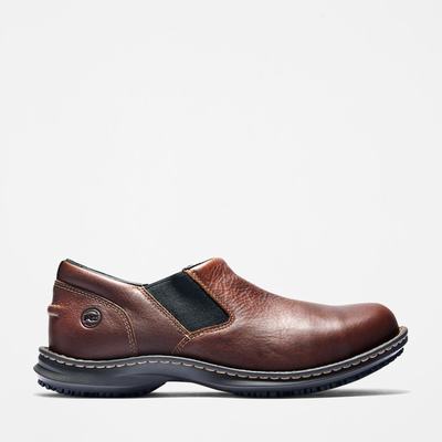 Timberland Gladstone Gündelik Steel Burunlu İş Ayakkabısı Erkek Kahverengi | TR-4836N